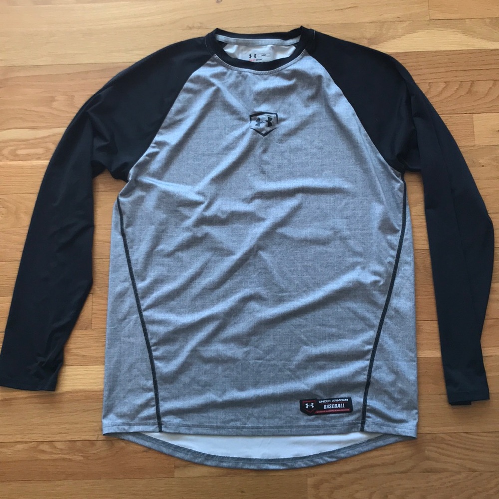 Men’s Fitted Under Armour Baseball Long Sleeve